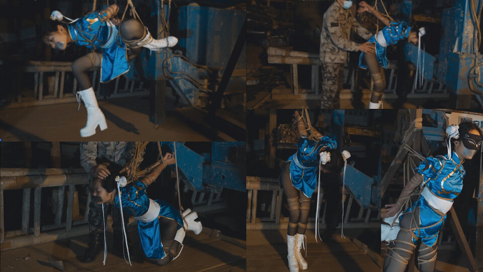 Chun Li Cosplay Bondage Positions